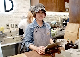 東京都新宿区 V社様(カフェ) EasyPOS導入事例(タブレット)