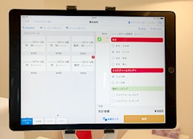 東京都新宿区 S社様(飲食店) EasyPOS導入事例(タブレット)