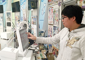 T社様(東京:アニメグッズショップ) EasyPOS導入のご感想(小売店向け)